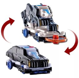 Screechers Wild 360 Flip & Morph Smokey l2 Toy Car Vehicle. 