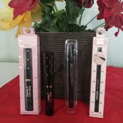 New Defining. Voluminizing Jet  Black Mascara & Ultra Black Felt Tip Eyeliner $10 Each