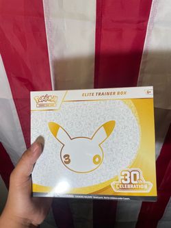 Pokémon TCG Elite Trainer Box 30th Celebration Anniversary English