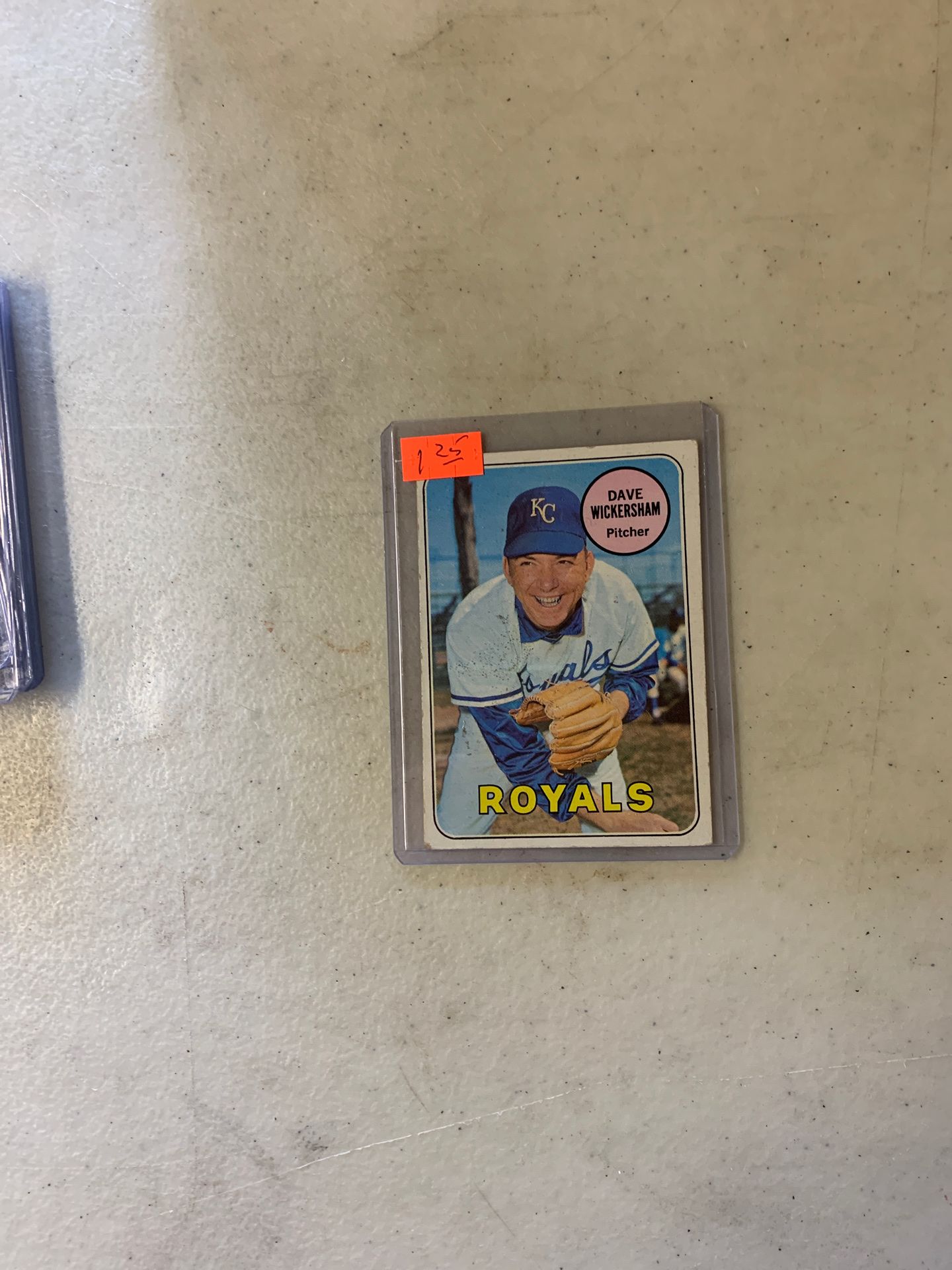 Dave Wickersham Topps1969 Card