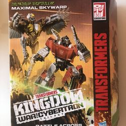 Transformers Kingdom War For Cybertron Sideswipe And Maximal Skywarp