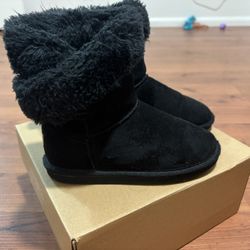 Kids Black Boots
