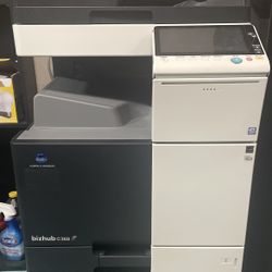 BELOW MARKET & OFFICIAL MAINTENANCE REPORT! Konica Minolta Bizhub C368 - Tested & Low 103K Pages