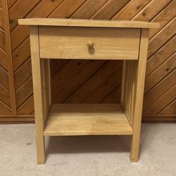 Solid Wood Nightstand
