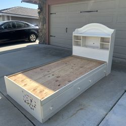 Twin Size Bed Frame - Wood