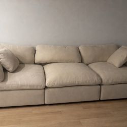 Living Spaces Sectional Couch