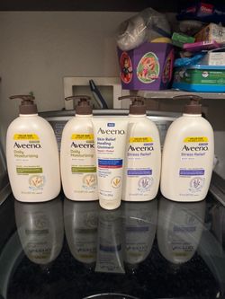 Brand new aveeno bundle all for ($40)(Cash only)(price is firm)