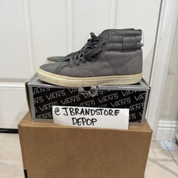 Vans - Native American Binding LX - Size 9 Grey High Top