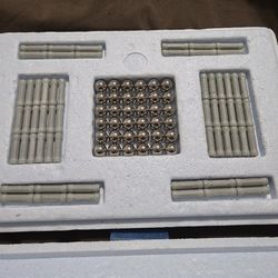 Geomag glow in the dark green 96 piece magnetic construction building set