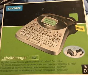 DYMO LabelManager 450D High Performance Desktop Label Maker With PC Or Mac Connection