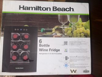 Hamilton beach 6 Bottle Wine Fridge