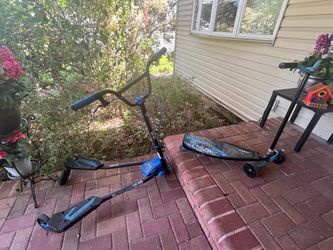 Two Scooters Slither and Fliker Carver