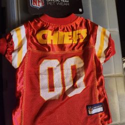 KC Chiefs Dog Jersey