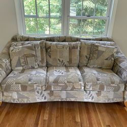 One Three Seat Sofa and One Arm Chair