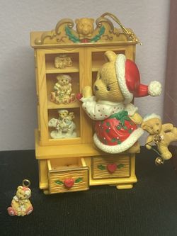 Enesco Ornament, 1997 Cherished Teddies Christmas