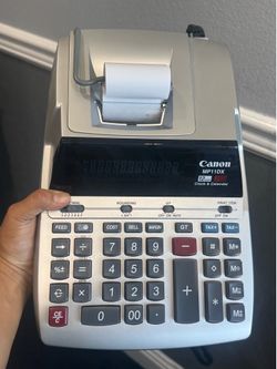 Canon MP11DX 12-Digit 2-Color Printing Calculator