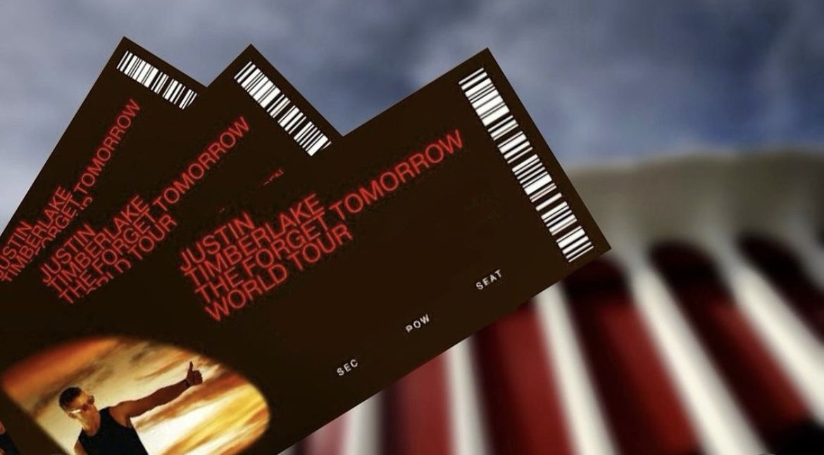 Justin Timberlake Concert Tickets (2) Los Angeles May 17