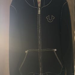 True Religion Hoodie Black New 