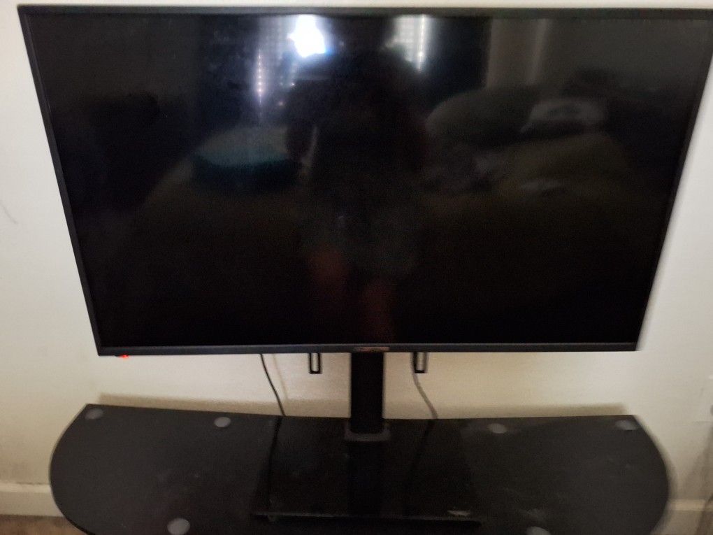 Sceptre TV with stand