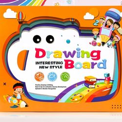 Toddler Girl Toys Age 1-2, Magnetic Drawing Board, Erasable Doodle Board Pad for Kids, Baby Early Learning Toys for 1 2 3 Year Old Girls, First Birthd