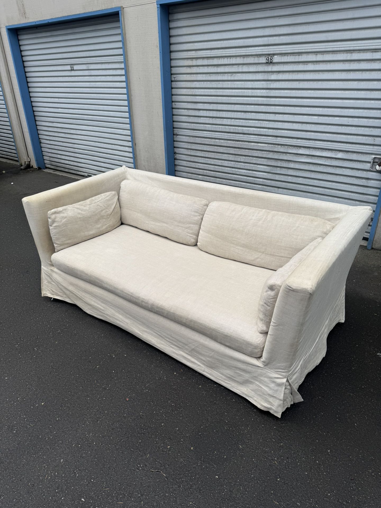 Restoration Hardware sofa