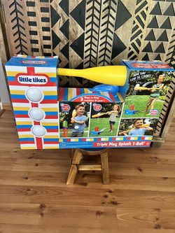 Little Tikes 3-in-1 Triple Splash T-ball Set - NOB