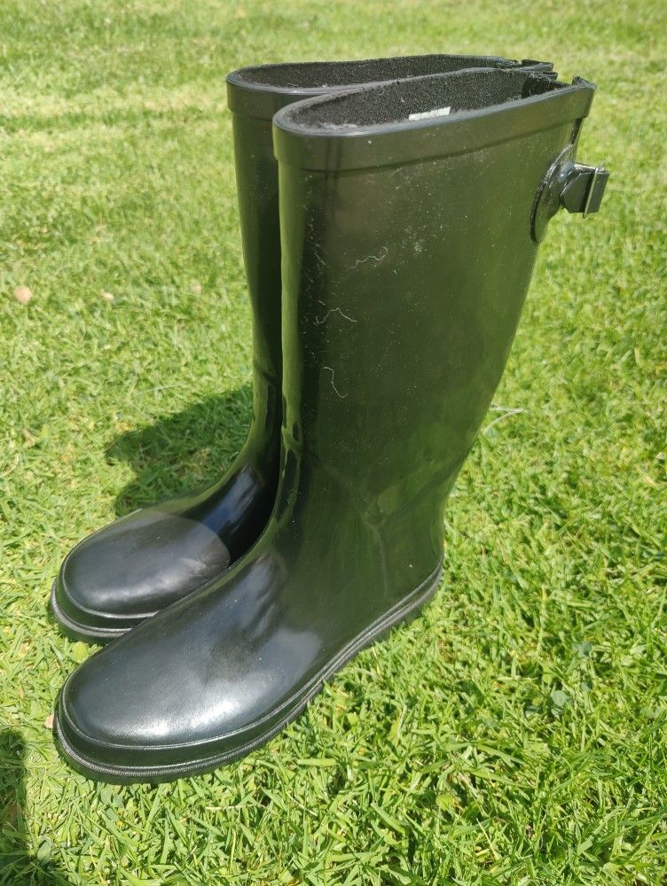 Land Chief Rubber Upper Women's Rain boots  Size 8