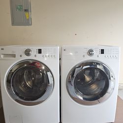 LG Washer And Dryer Set Electric 