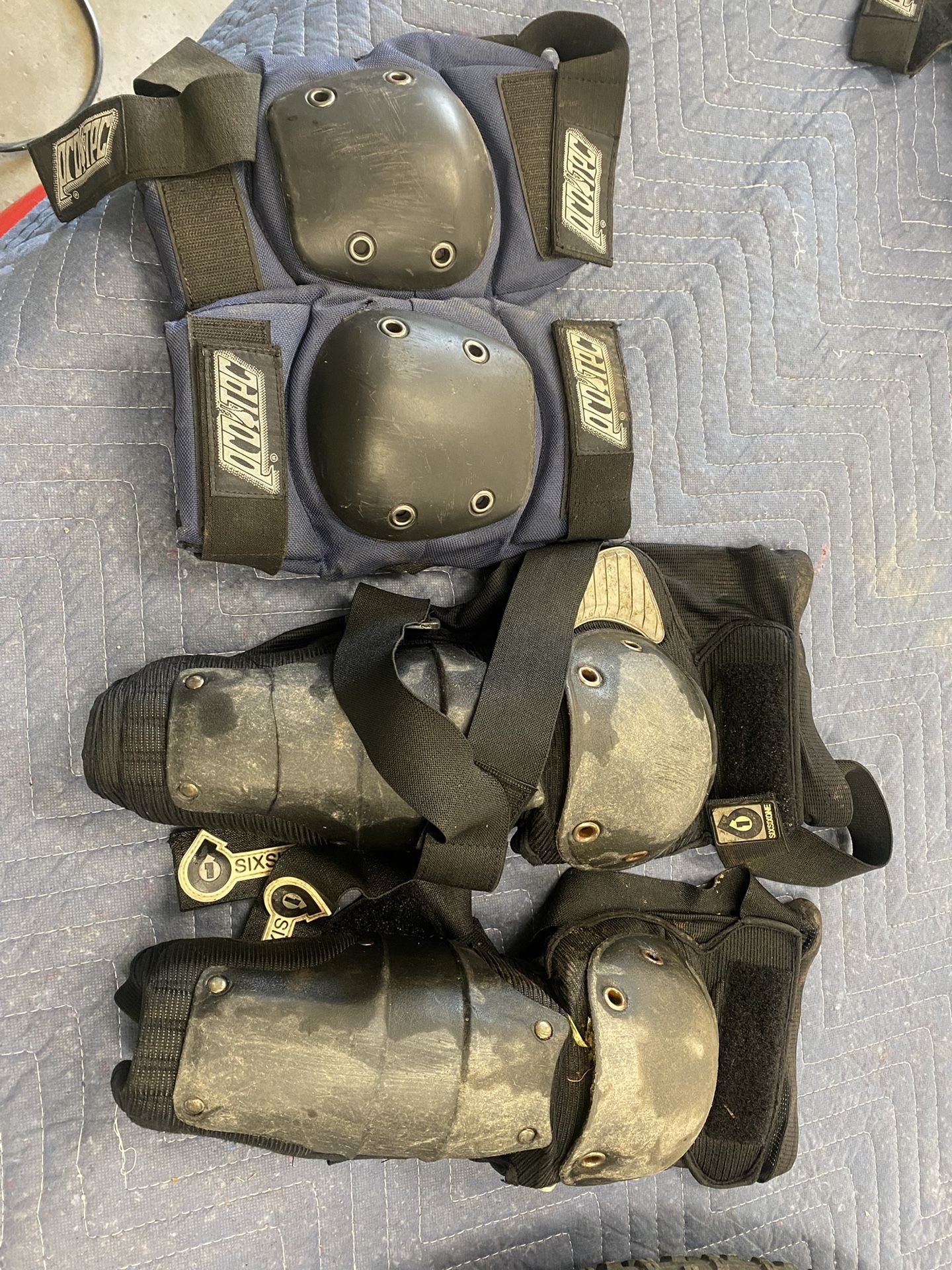 Skater Skateboard Scooter Safety Knee pads Elbow Pads