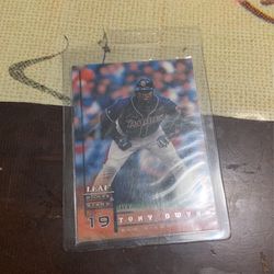 Tony Gwynn card (RF SAN DIEGO PADRES) 