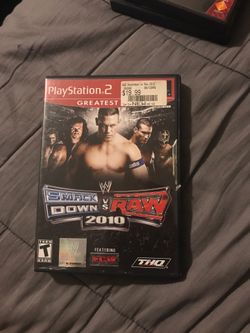Ps2 Smack down vs Raw 2010