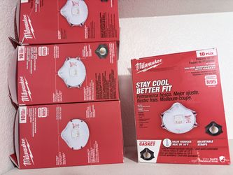 Milwaukee mask new $$60 for all 4 boxes
