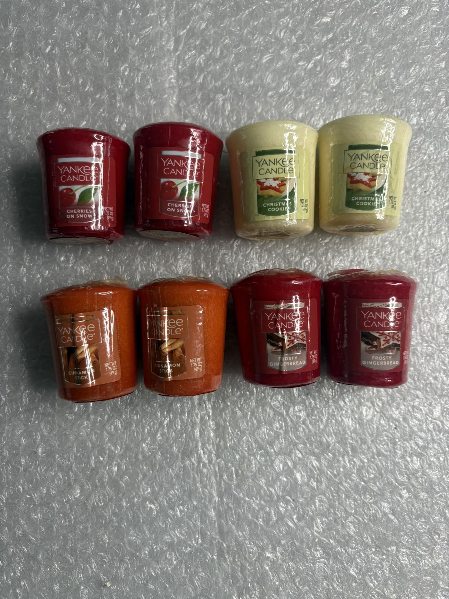 Yankee candle votive bundle Christmas scents