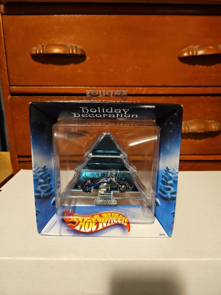 2002 Hot Wheels Holiday Decoration Blast Lane