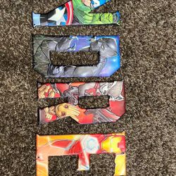 Marvel Character Letter