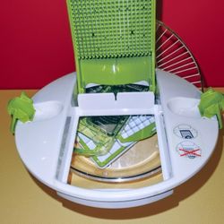 Genius Salad Cutting System – Large Multi‑Blade Vegetable Slicer & Mandoline Set