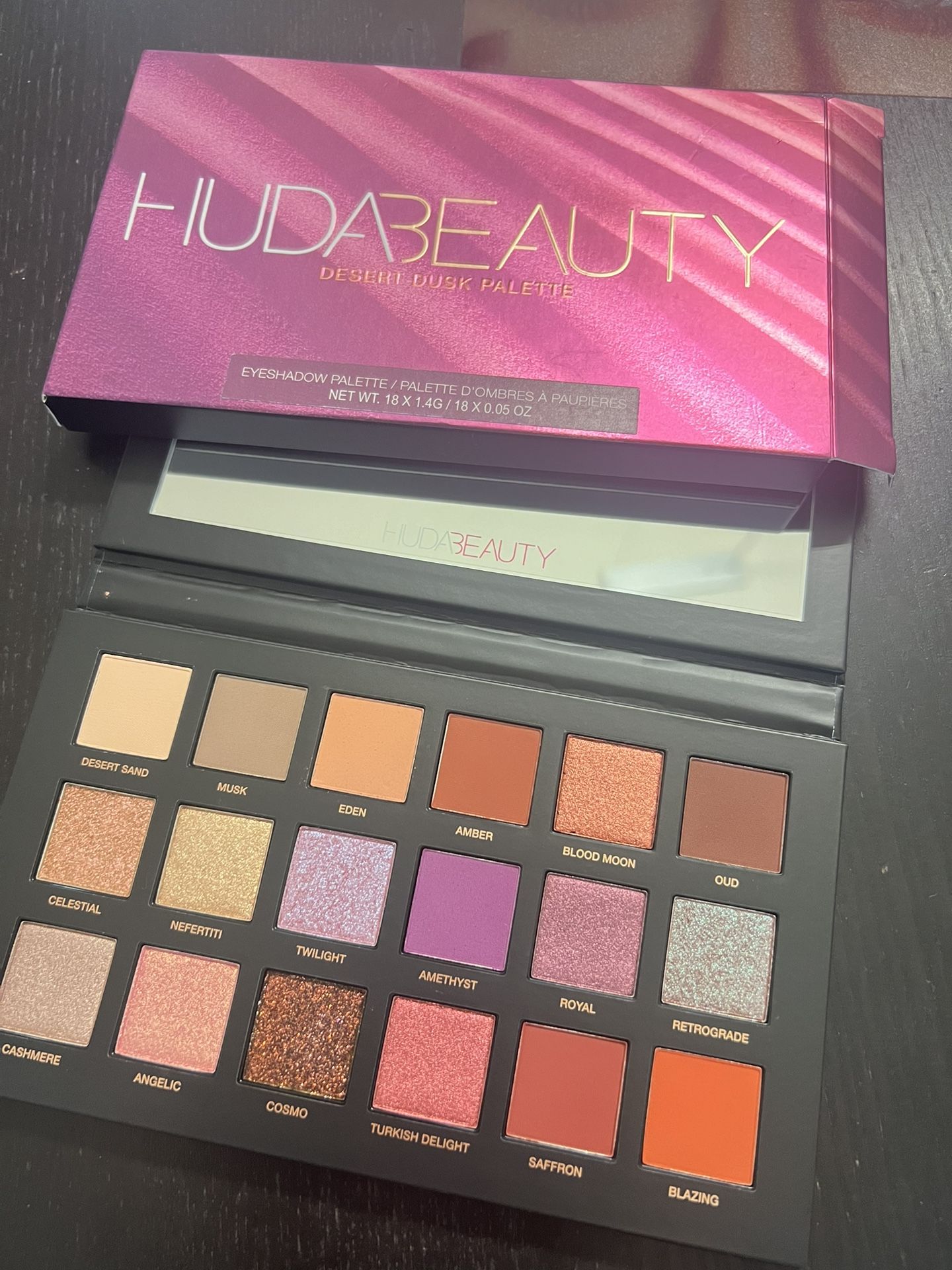 Huda Beauty Desert Dusk Eyeshadow Palette $35