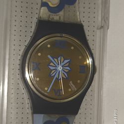 Rare Swatch 1993 LN118 Mariana Ladies Quartz Watch, New Working!!! Collectors Watch