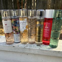 Assorted Bath & Body Works Perfume Spray