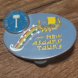 Disney Parks Marvel Thor Love And Thunder New Asgard Tours Limited Release Pin