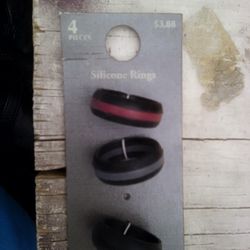 Rings Sleek Silicone Variety Colors