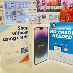 New Verizon iPhone 14 Pro Max 256GB Purple - Financing Available with No Credit Check 