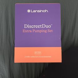 Lansinoh Discreet DUO extra Pumpin Set
