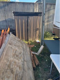 Outdoor shed