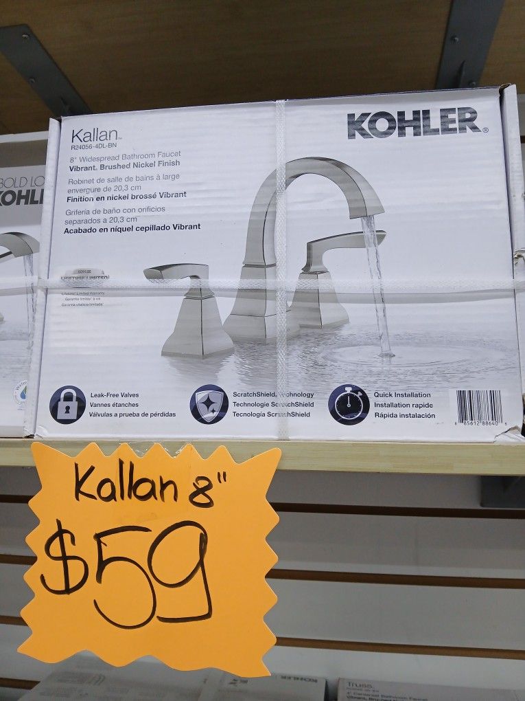 Kallen Bathroom Faucets! Huge Inventory+ Many Other Options