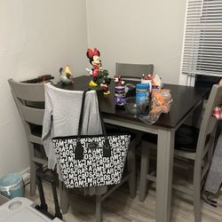 Dining Table W/ 4 Chairs