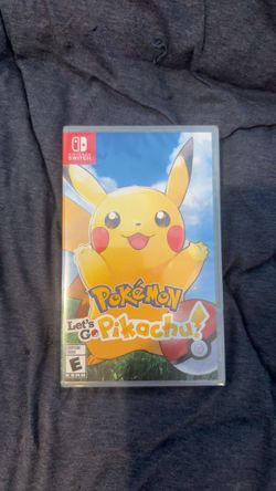 SEALED** Pokemon Let's Go Pikachu for Nintendo Switch