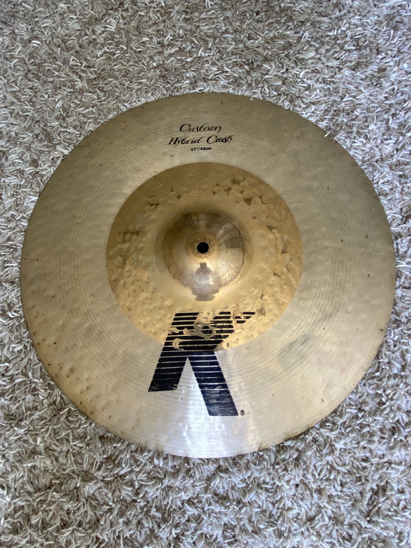 Zildjian 17" K Custom Hybrid Crash Cymbal