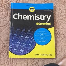 Chemistry for dummies book