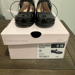 Black 6t Girl Shoes